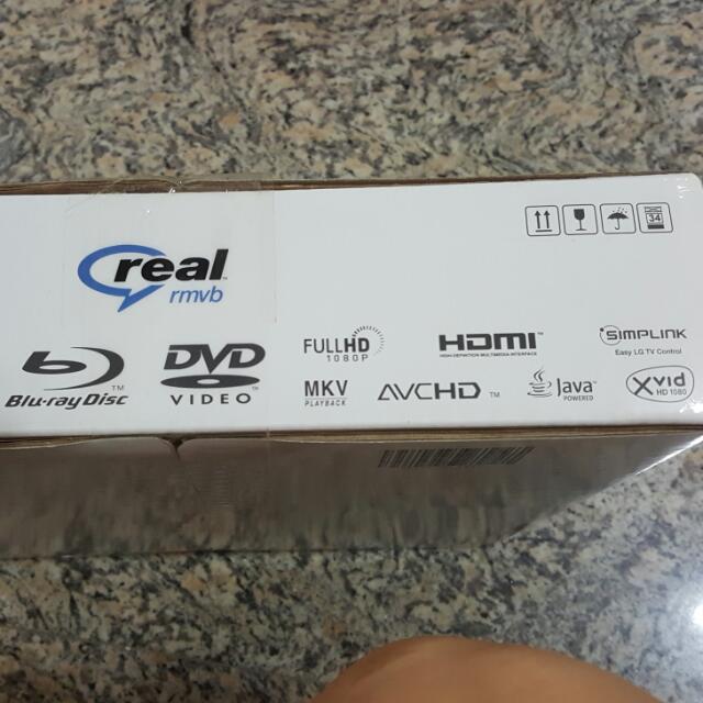 LG BP250 Bluray DVD player, TV & Home Appliances, TV & Entertainment