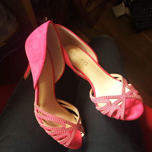 miss kg pink heels