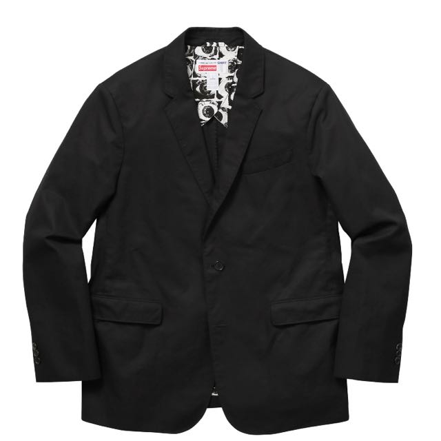 Supreme cdg suit shop