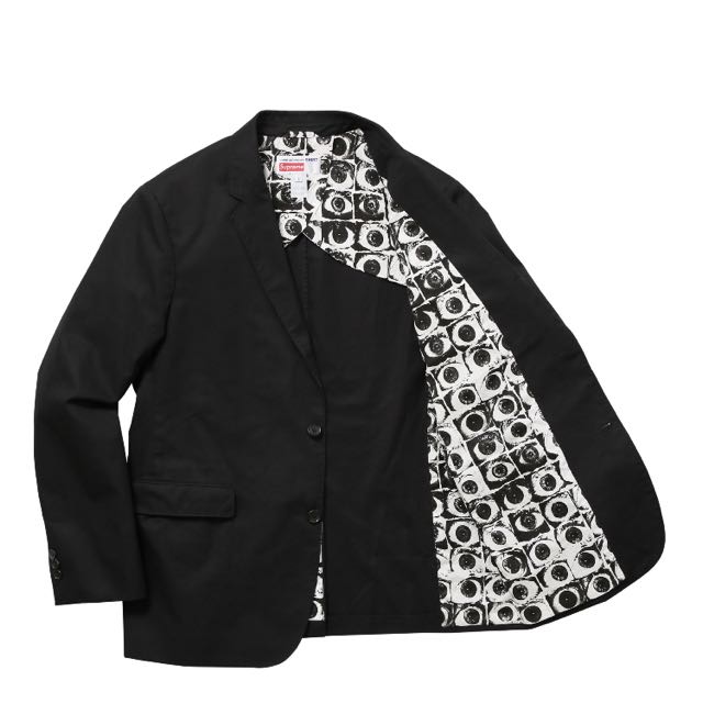 Supreme suit black deals