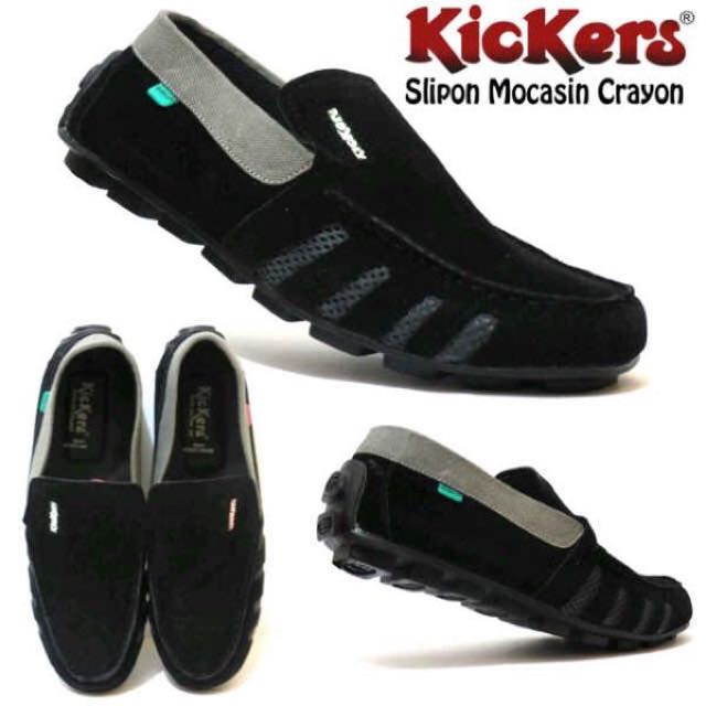 Sepatu Casual Pria Kickers Mocasin Crayon Fesyen Pria Sepatu Di Carousell