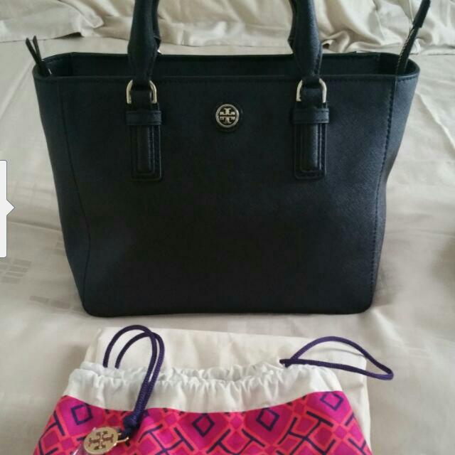 Tory Burch Robinson Mini Square Tote