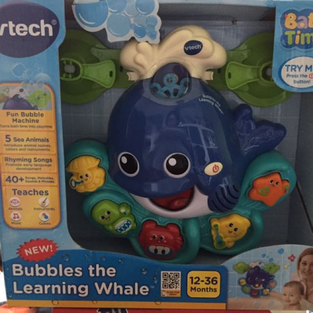 vtech bubbles the learning whale