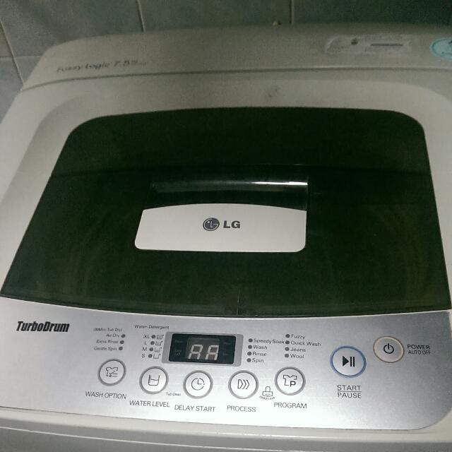 Washing Machine LG (Semi Working), TV & Home Appliances, Washing