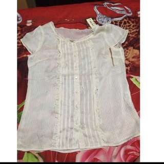 Blouse Import Putih