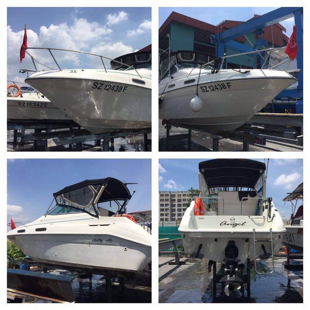 230 Searay Cabin Cruiser With Diesel Engine Bulletin Board Looking For On Carousell