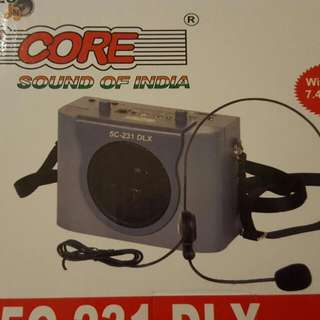 Portable Speaker/mic Amplifier