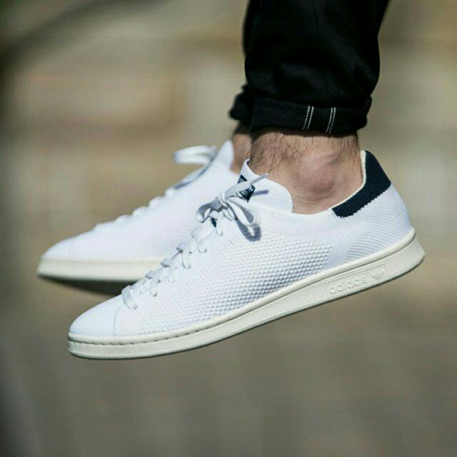 Adidas originals stan online smith og primeknit