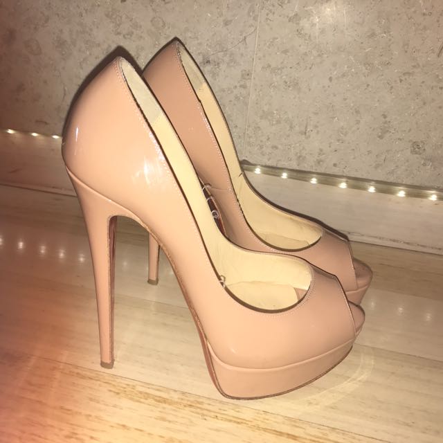 Lady peep 150 patent calf top