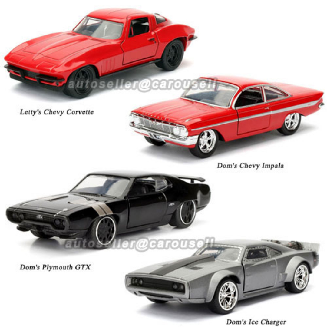 Fast & Furious 8 - Dom'S Plymouth Gtx (1/32), Hobbies & Toys, Toys & Games  On Carousell
