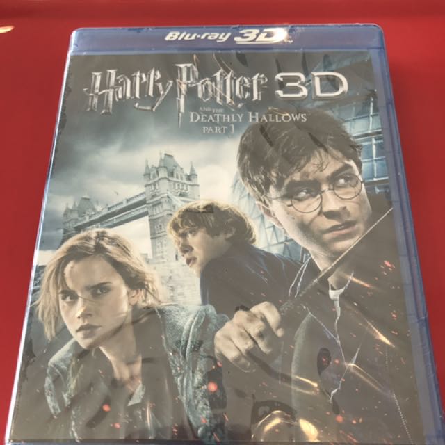Harry Potter Blue Ray 3d Dvd Parts 1 2 Music Media Cds