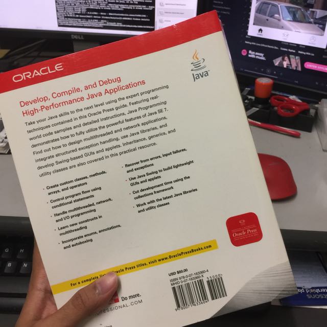 Java Programing (Category: Textbooks) located in Kuala Lumpur. Submitted by axlhunt (Listing ID 100348718, Image 2). Description: Still listed here means still available. Price is fixed, no nego..