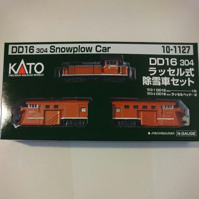 Kato DD16 304 除雪車, 興趣及遊戲, 玩具& 遊戲類- Carousell