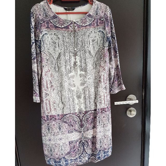 Massimo Dutti Paisley Print Dress XS