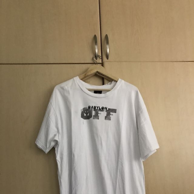 off white babylon shirt