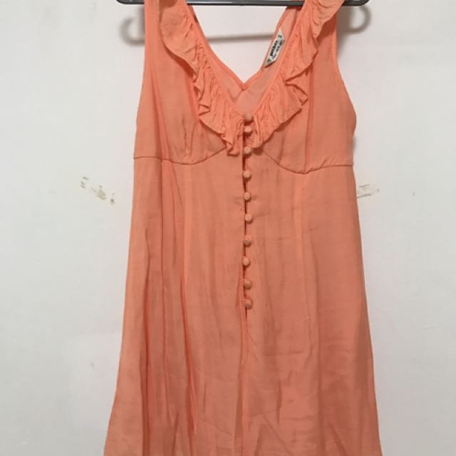 Orange Button Down Rompers (Category: Rompers) located in Singapore. Submitted by gws87 (Listing ID 100440744, Image 1). Description: .