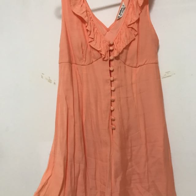 Orange Button Down Rompers (Category: Rompers) located in Singapore. Submitted by gws87 (Listing ID 100440744, Image 2). Description: .