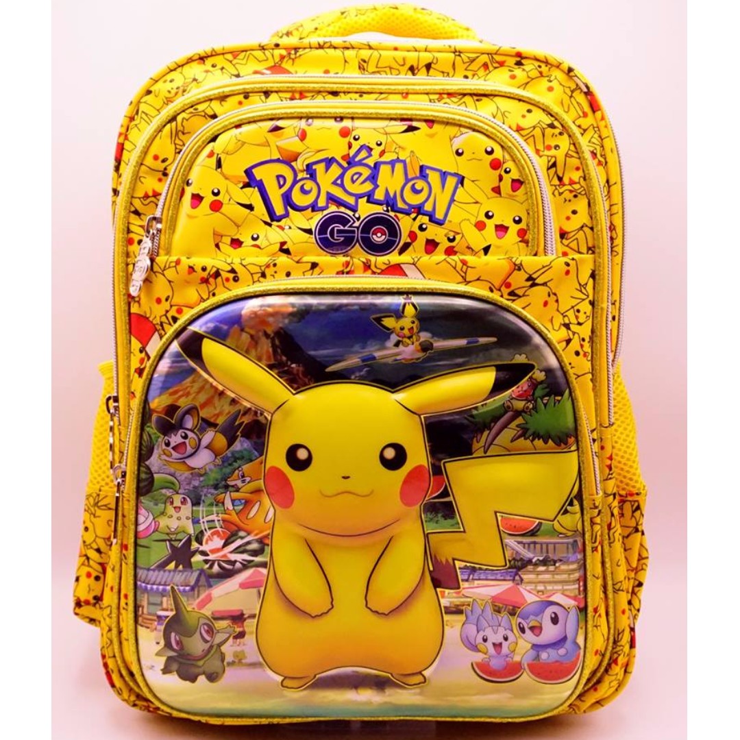 Pokemon Pikachu School Bag Backpack