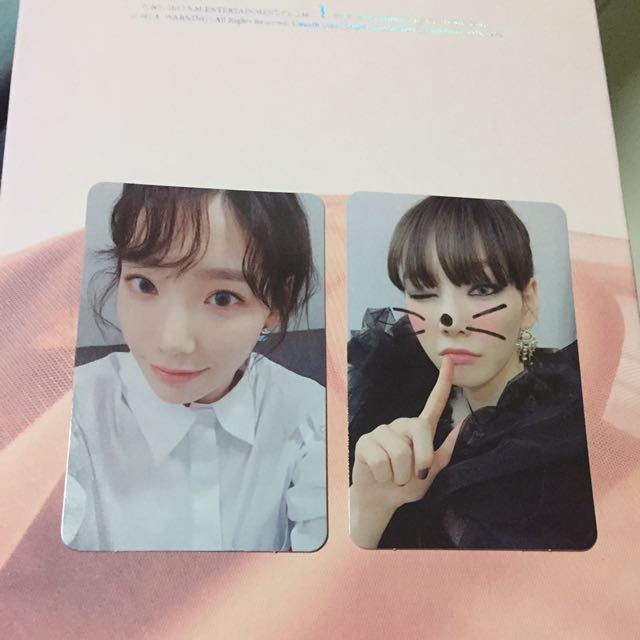 Taeyeon My Voice Deluxe Edition Photocard Hobbies And Toys Memorabilia And Collectibles K Wave On
