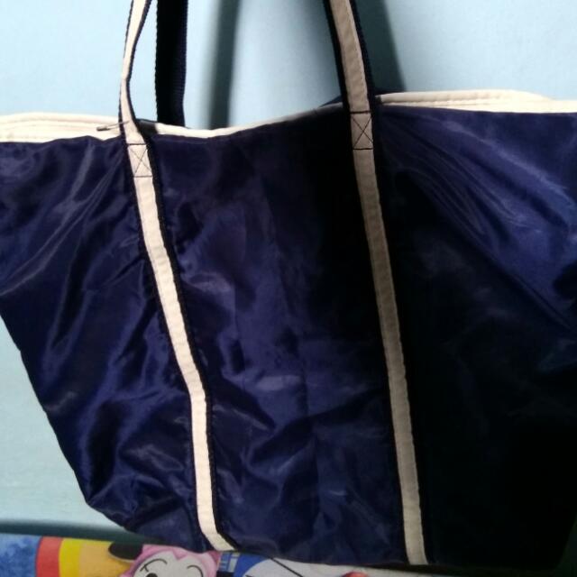 oriflame navy tote bag