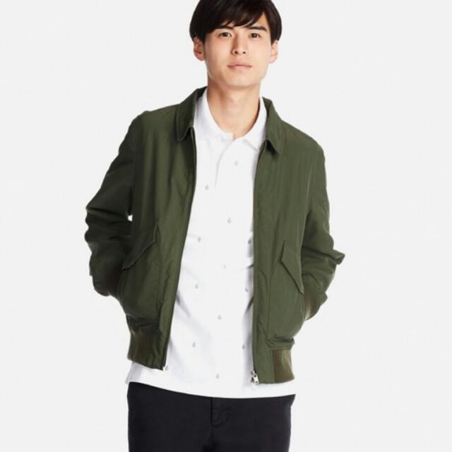 Uniqlo flight jacket clearance