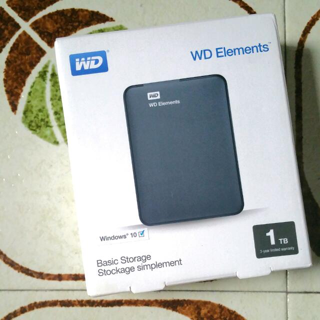 WD elements External Storage (Category: Hard Disks & Thumbdrives) located in Singapore. Submitted by cloudynguyen (Listing ID 100375571, Image 1). Description: .