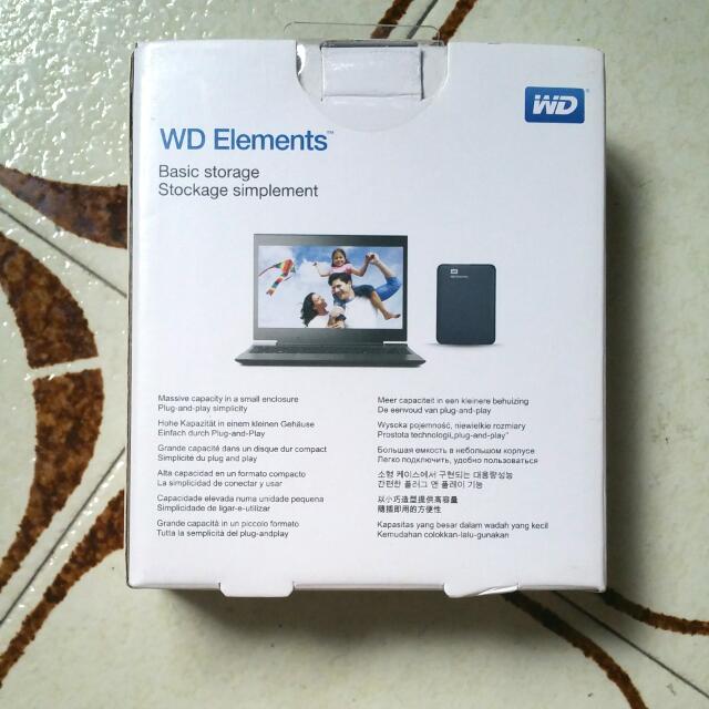 WD elements External Storage (Category: Hard Disks & Thumbdrives) located in Singapore. Submitted by cloudynguyen (Listing ID 100375571, Image 2). Description: .