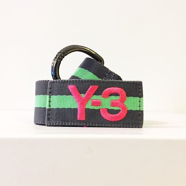 Y-3 Yohji Yamamoto Logo Belt, Men's Fashion, Watches & Accessories ...