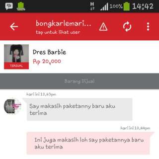Testimoni Barter♥