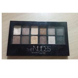 maybelline the nudes eyeshadow palette