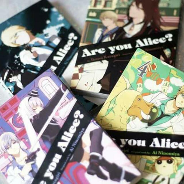 Are You Alice Manga Vol 1 2 3 4 Hobbies Toys Books Magazines Comics Manga On Carousell