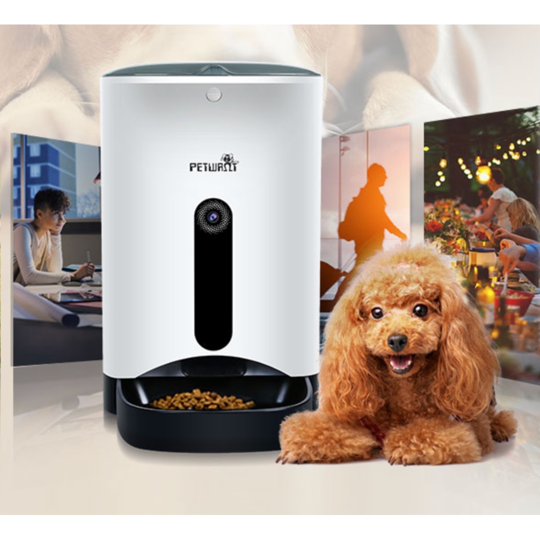 Brand New Automatic Pet Feeder Wifi Controlled Voice Recording