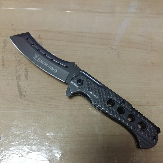 Browning 363 Titanium Tatical Folding Knife, Everything Else on Carousell