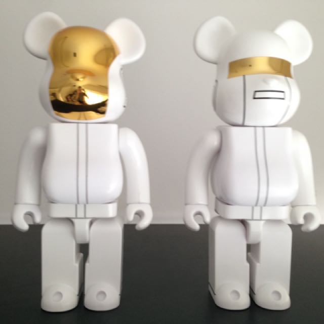 Daft Punk Bearbrick 400 Set Of 2 Toys Games Bricks Figurines On Carousell