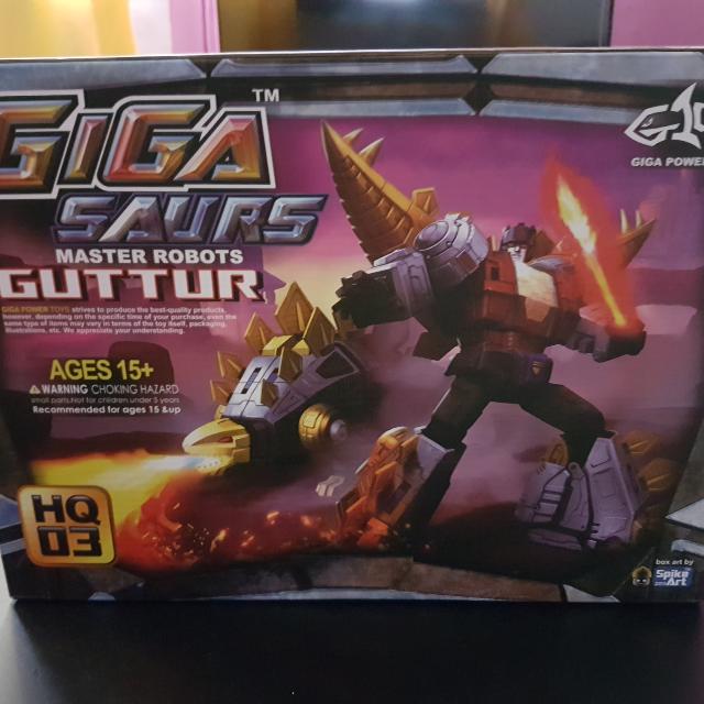 Transformers 3rd Party Gigapower Dinobots, Hobbies & Toys, Toys & Games