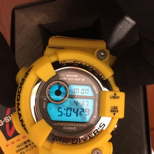 G-Shock gshock frogman 蛙人divers 200m 潛水用品DW-8250Y-9T DW-8200