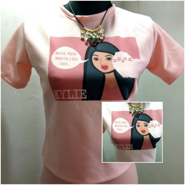 High Quality Trendy Crop Top T Shirt Women Ladies Girls Women S
