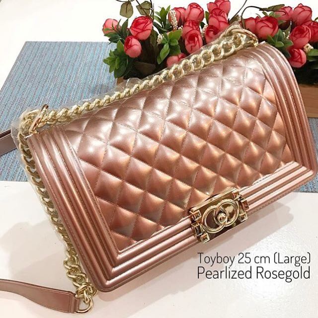 Chanel Jelly toy boy Sling, Luxury, Bags & Wallets on Carousell