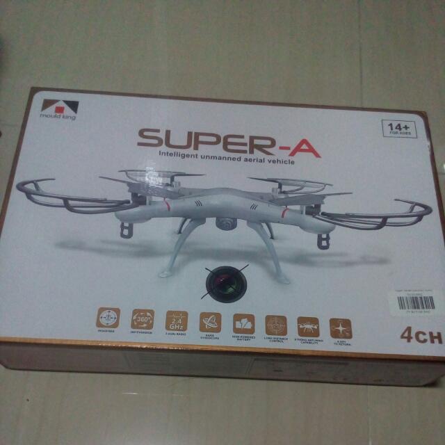 Mould King Super A UAV Drone Computers Tech Parts