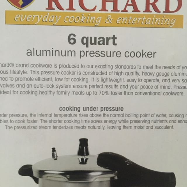 Philippe Richard Pressure Cooker