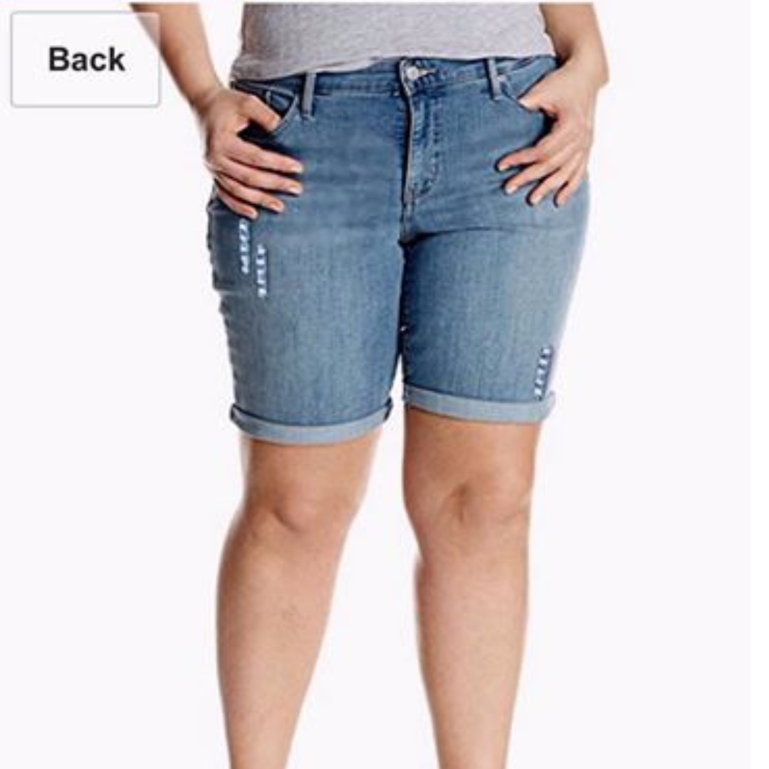 plus size khaki shorts