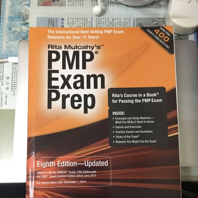 Rita Pmp Exam Prep Eighth Edition Updates Textbooks On Carousell
