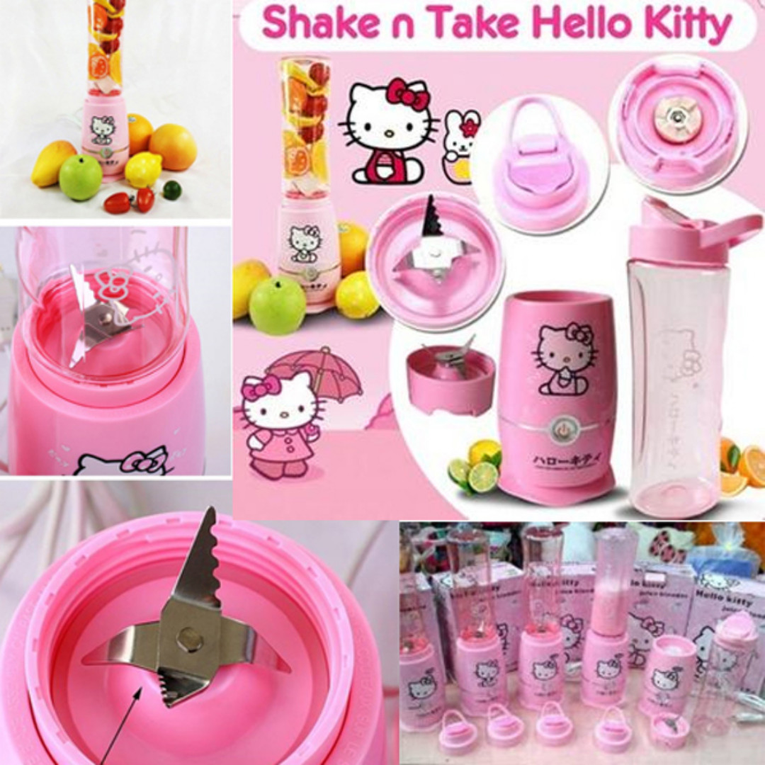 Shake N Take Hello Kitty 2 Gelas Blender Jus Tabung Murah Unik And