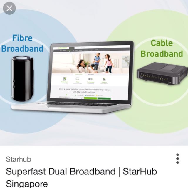 StarHub Dual Broadband Connection, Mobile Phones & Gadgets, Mobile