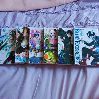 Blue Exorcist Manga Volumes 1-5 & 11
