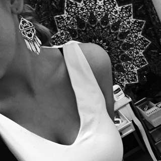 White Crop Top