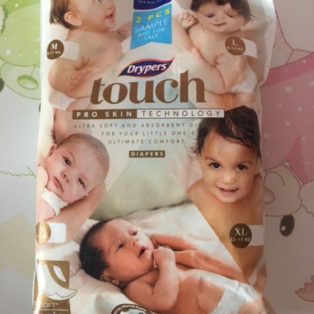 drypers touch newborn