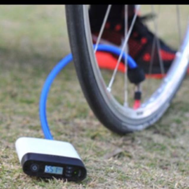 battery operated bike pump