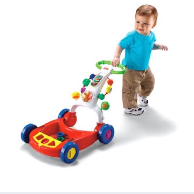 Fisher Price Brilliant Basics Walker To Wagon Babies Kids Infant Playtime on Carousell