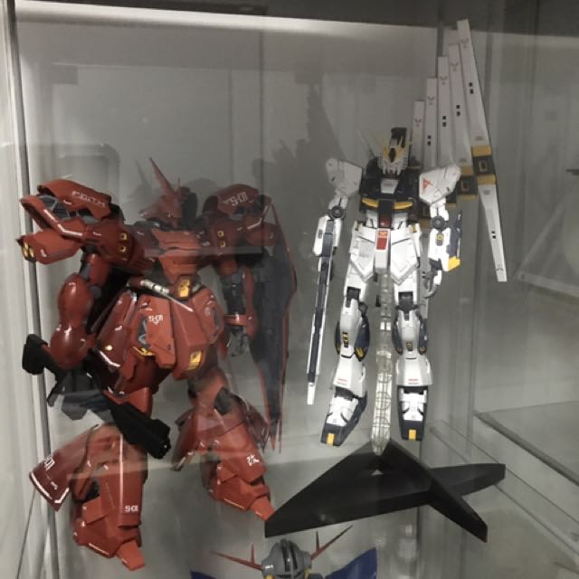 Gundam Display (IKEA) With Gundam Display Kit, Hobbies & Toys